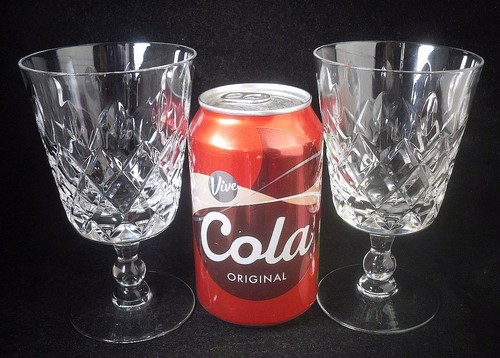 Pair royal brierley - of, crystal