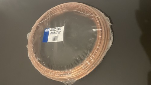 Copper tube microbore coil - tube,