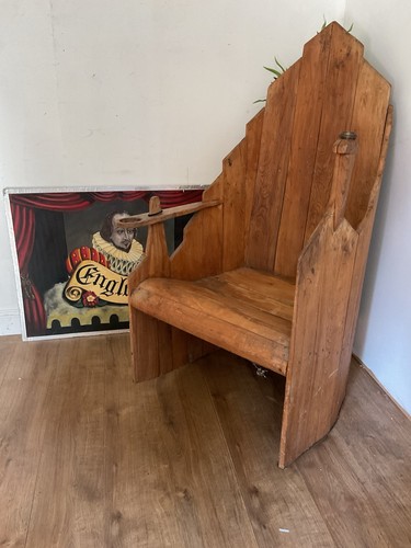 Vintage folk art pine - folk,