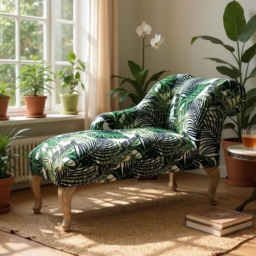 Elegant upholstered palm leaf - elegant,