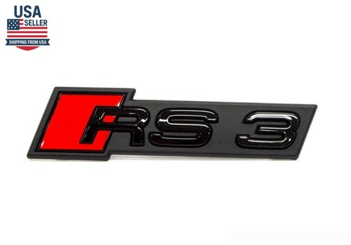 Audi rs3 logo lettering - logo, on