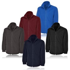 Mens Fleece Jacket Full Zip Up