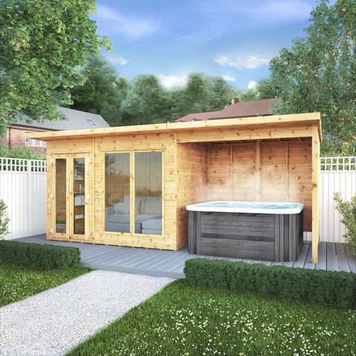 Summerhouse with patio area - patio,