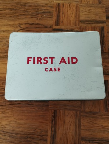 Vintage vehicle first aid kit - vehicle,