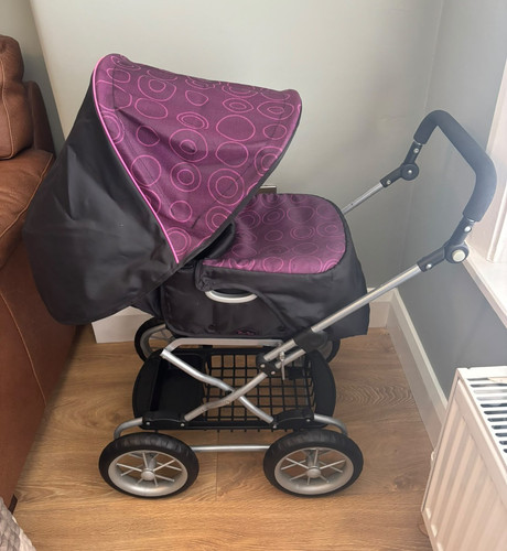 Purple black silver single - silver,