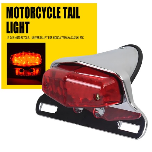 Motorcycle rear tail light - rear,