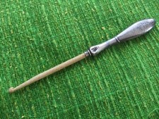 Sterling Silver Antique Bone