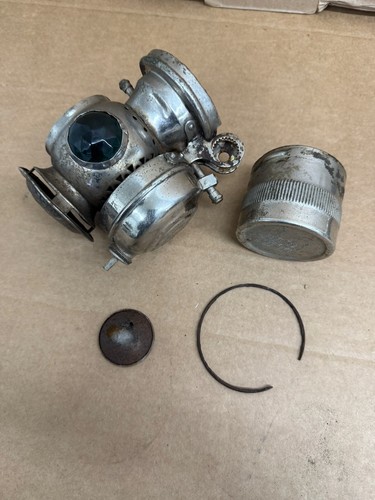 Antique carbide solar bicycle - carbide,