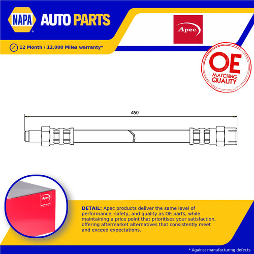 Brake hose fits mercedes - brake,