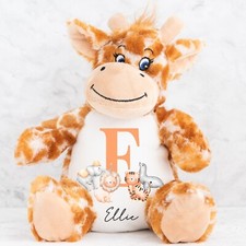 Personalised Giraffe Teddy |
