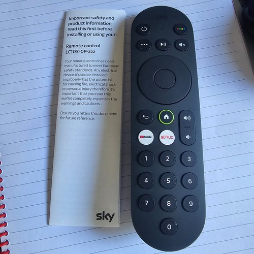 Sky remote control lc103 - sky, lc103-0p