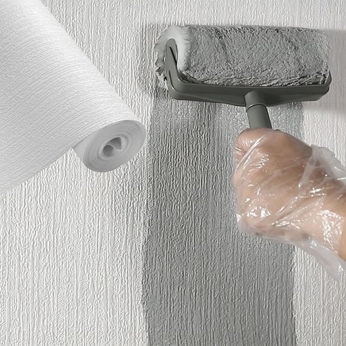 White blown fabric - blown, wallpaper