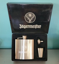 Vintage JAGERMEISTER FLASK w/