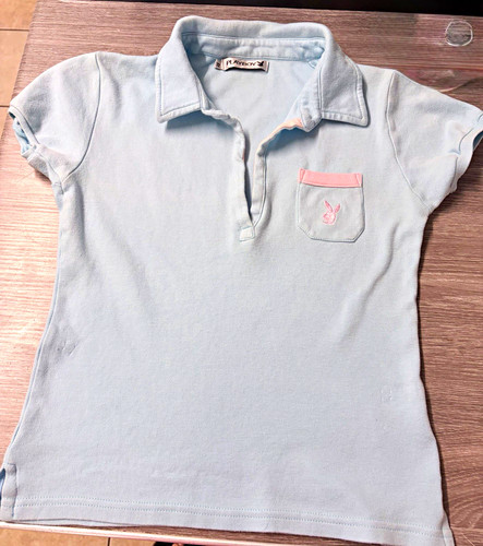 Playboy girls light - blue, polo