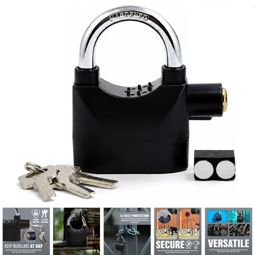 Motion sensor alarm padlock - sensor,