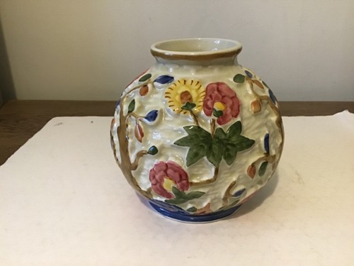 Vintage indian tree - vase, by