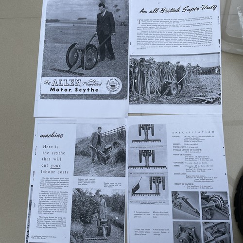 The allen motor scythe - allen,