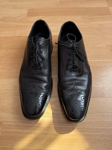 Joseph cheaney black brogues - black,