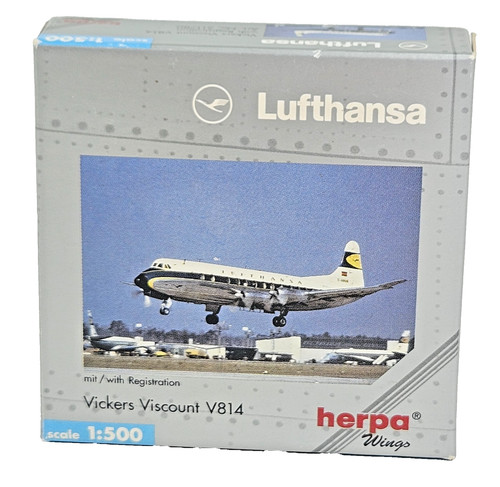 Herpa lufthansa vickers - lufthansa,