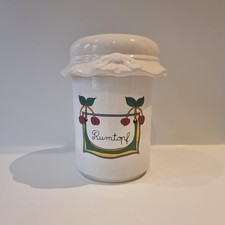 Vintage Ceramic Rumtopf Jar