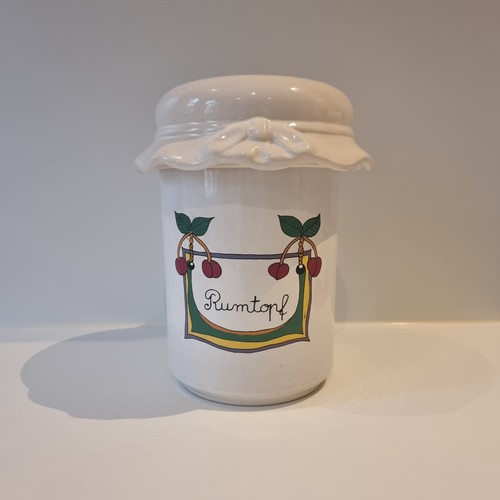 Vintage ceramic rumtopf - ceramic,