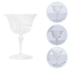 Long Stem Glass Candle Holder Tall Candle Holders for Home Living Room Decor