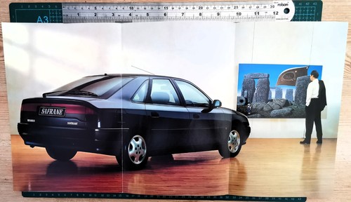 Renault safrane launch - safrane,