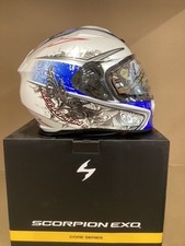 SCORPION EXO 491 RUN WHT/BLU