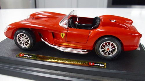 Burago ferrari 250 testa - burago, rossa