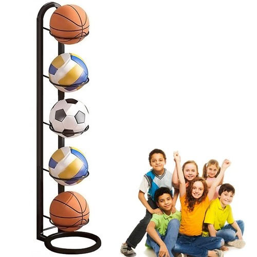 Ball storage rack tier metal - rack, 5