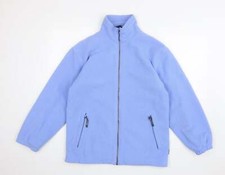 Wynnster Womens Blue Jacket Size 10 Zip