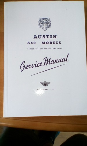 Austin a40 models series gs4 - austin,