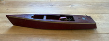 Vintage British Made Model Speed Boat 50s by Welkut Models Original Motor 67cm