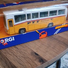 Corgi Plaxton Paramount 3500 in  yellow & white "PTT" livery -  in Original Box