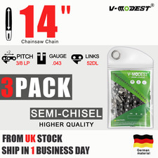 3PACK 14" Chainsaw Chain For