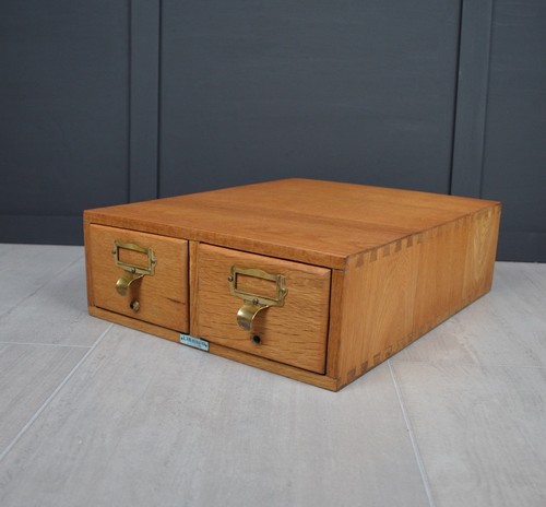 Antique 1930s library index - 1930s,