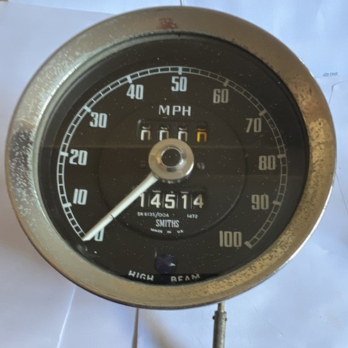Smiths speedo 100mph odometers - speedo,
