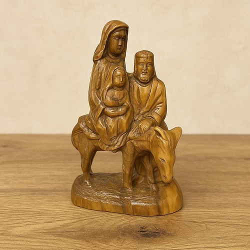 Hand carved wooden nativity - hand,