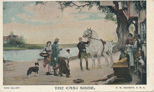 Pc64729 the cast shoe - shoe., r.