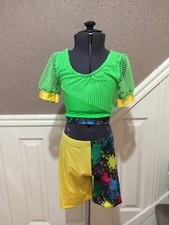 SIZE 3A (11-12 YRS) DANCEWEAR COSTUME FREESTYLE DANCE SHOW BALLET FESTIVAL B20