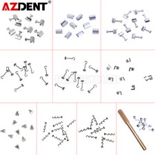 10 Model AZDENT Dental Orthodontic Crimpable Hook Stops Type 10pcs/pack
