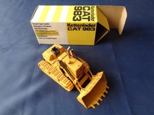 NZG MODELS CRAWLER SHOVEL CATELPILLER KETTENLANDER CAT 983 METAL GERMANY