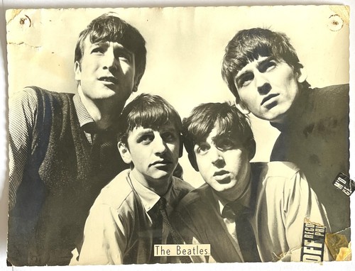 Vintage 1963 beatles photo - beatles,