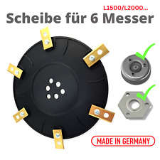 For Worx Landroid L1500 L2000 WR153E WR155E..6 Blades Knife Disc