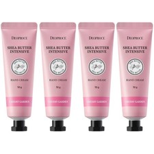 Deoproce Shea Butter Intensive Hand Cream Cherry Garden 50g*4Pcs / FREE SHIPPING