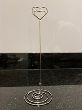 UEETEK Heart Shape Card Holders Memo Clip x12pcs