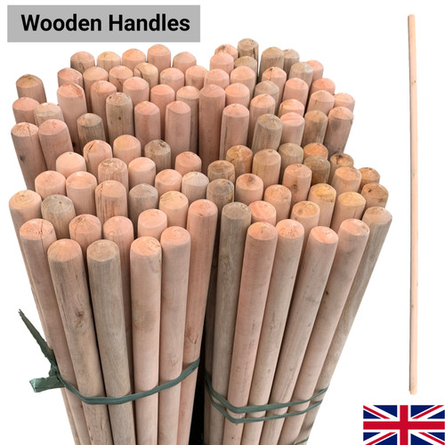 Long wooden broom handle mop - handle,