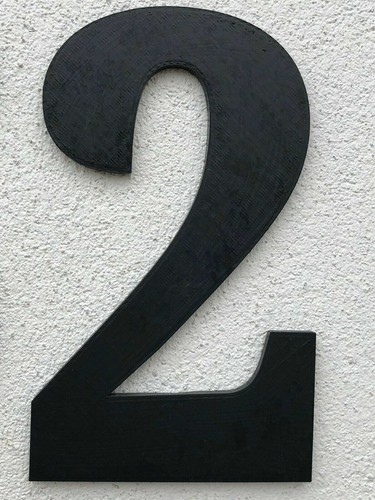 House number plaque - /, door