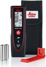LEICA Disto D110 60m/196ft Bluetooth Laser Digital Distance Tape Measure Pointer