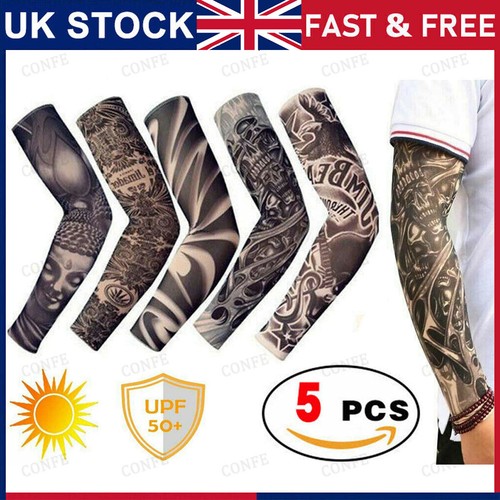 Tattoo sleeves mens women - 5x,